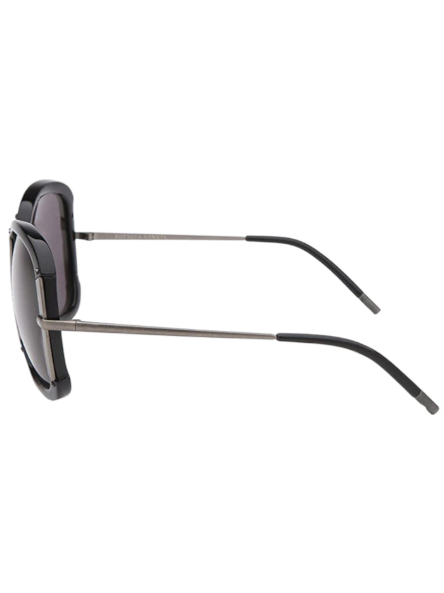 Bottega Veneta Bottega Veneta Square Acetate and Metal Sunglasses Size ONE SIZE - 3 Thumbnail