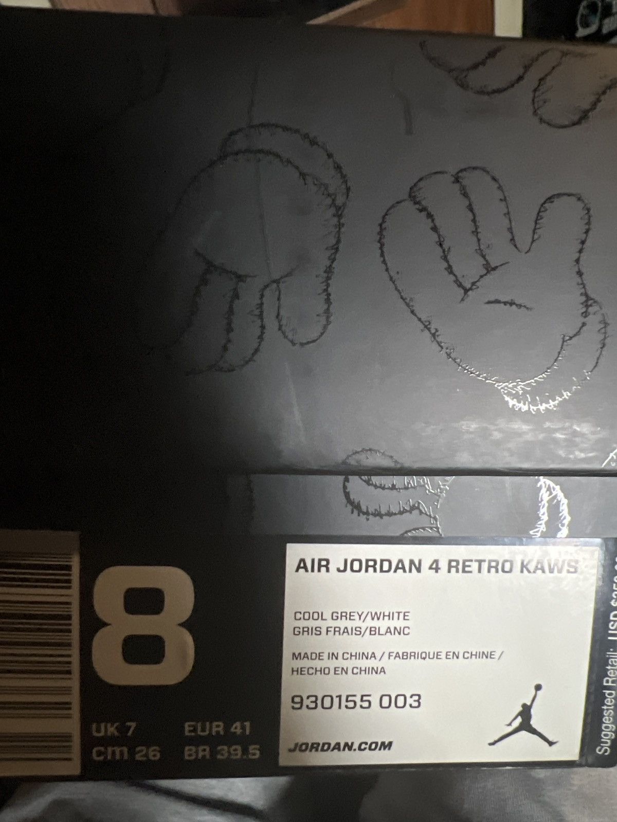 Jordan Brand × Kaws Air Jordan 4 retro KAWS Size US 8 / EU 41 - 12 Thumbnail