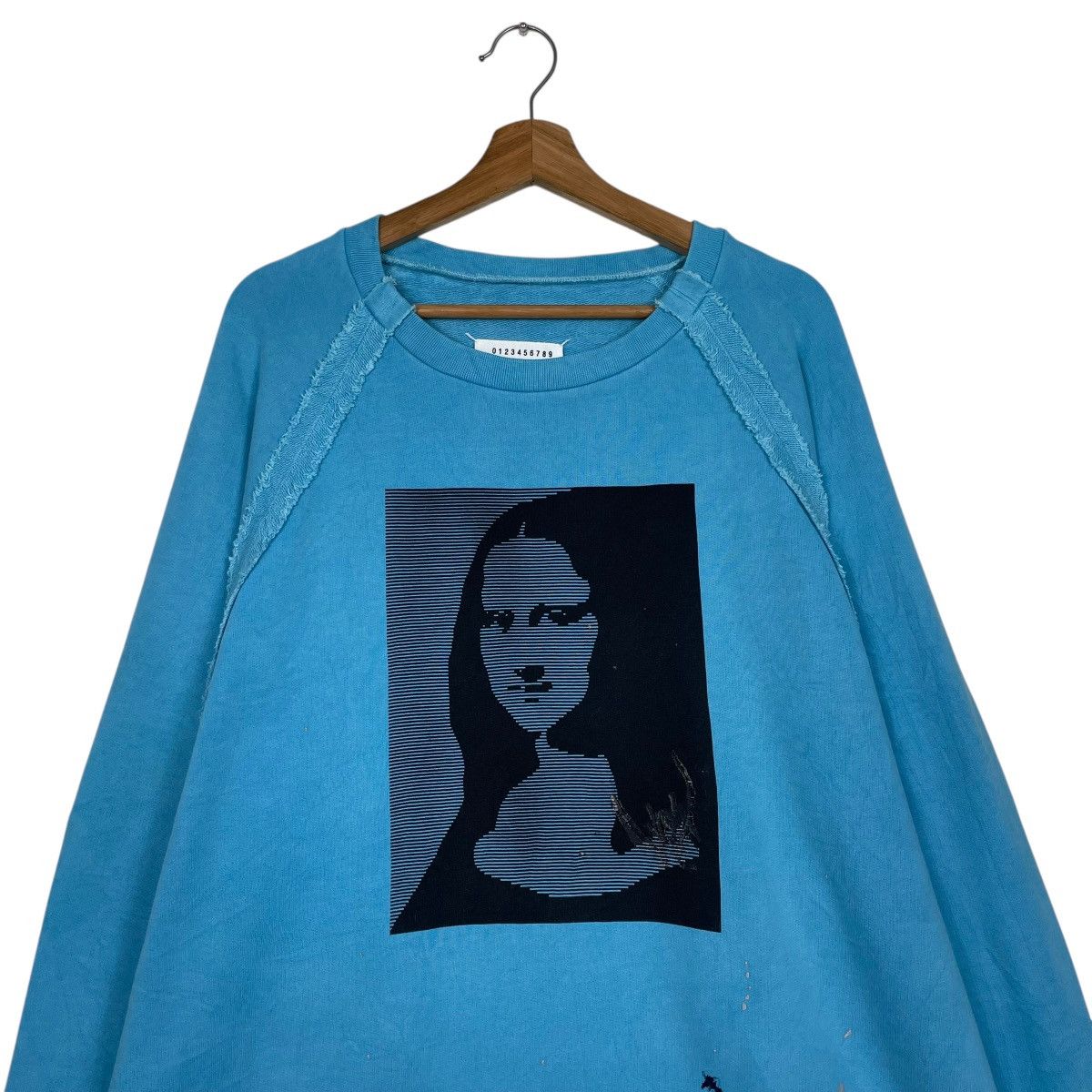 Maison Margiela Maison Margiela 10 Mona Lisa Washed Crew Sweatshirt Size US L / EU 52-54 / 3 - 2 Thumbnail
