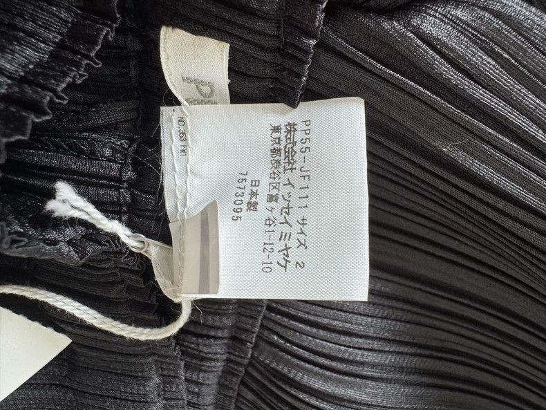 Issey Miyake issey miyake size:2 Black pleated pants Size 42" / US 20 - 4 Thumbnail
