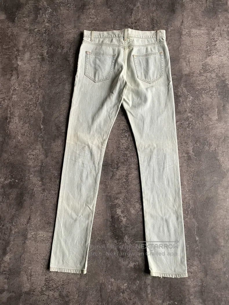 Saint Laurent Paris Saint Laurent Paris Light Blue Original Denim Pants Size US 27 - 2 Thumbnail