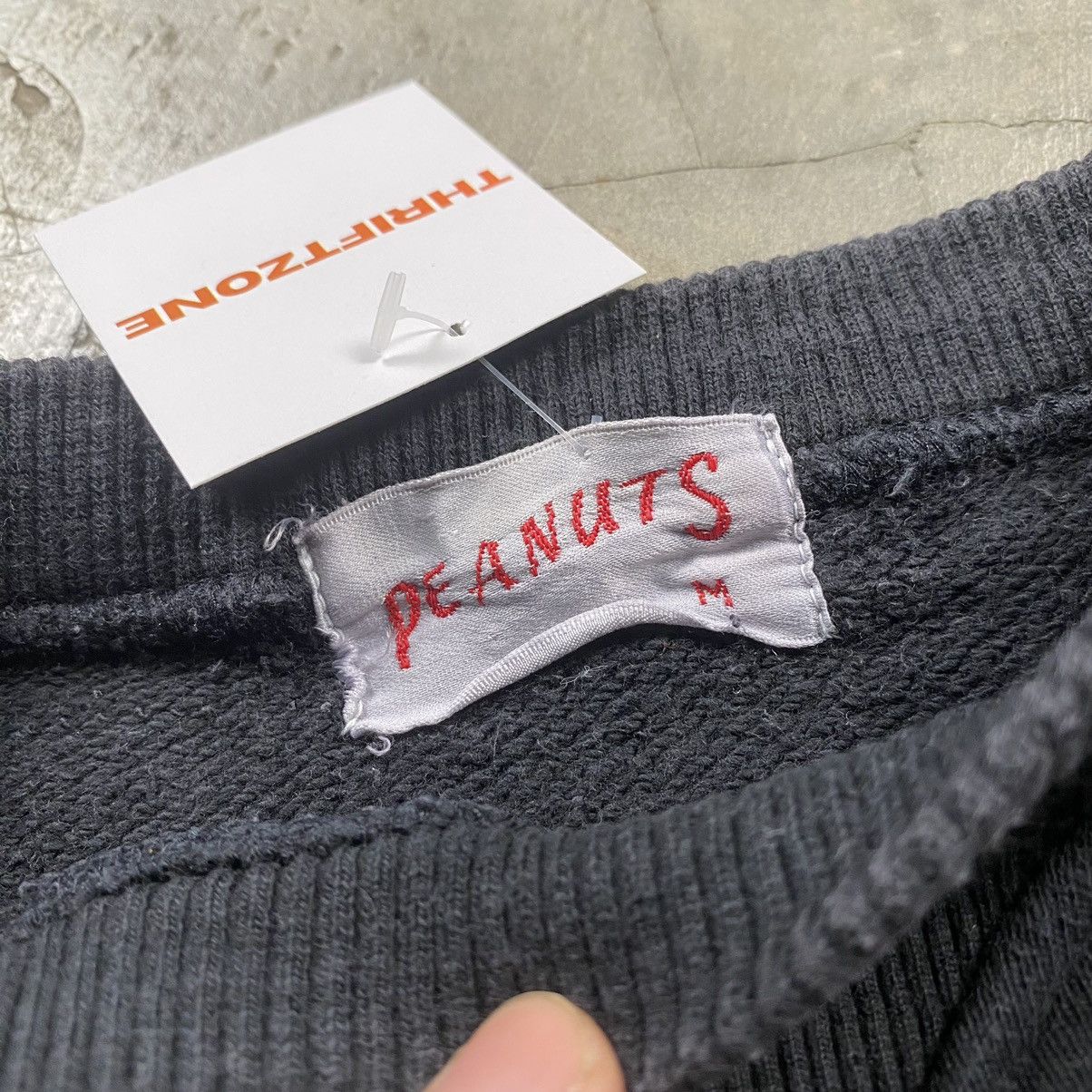 Peanuts × Vintage Rare 50s Retro Style Snoopy Double V Boxy Crewneck Size M / US 6-8 / IT 42-44 - 6 Thumbnail