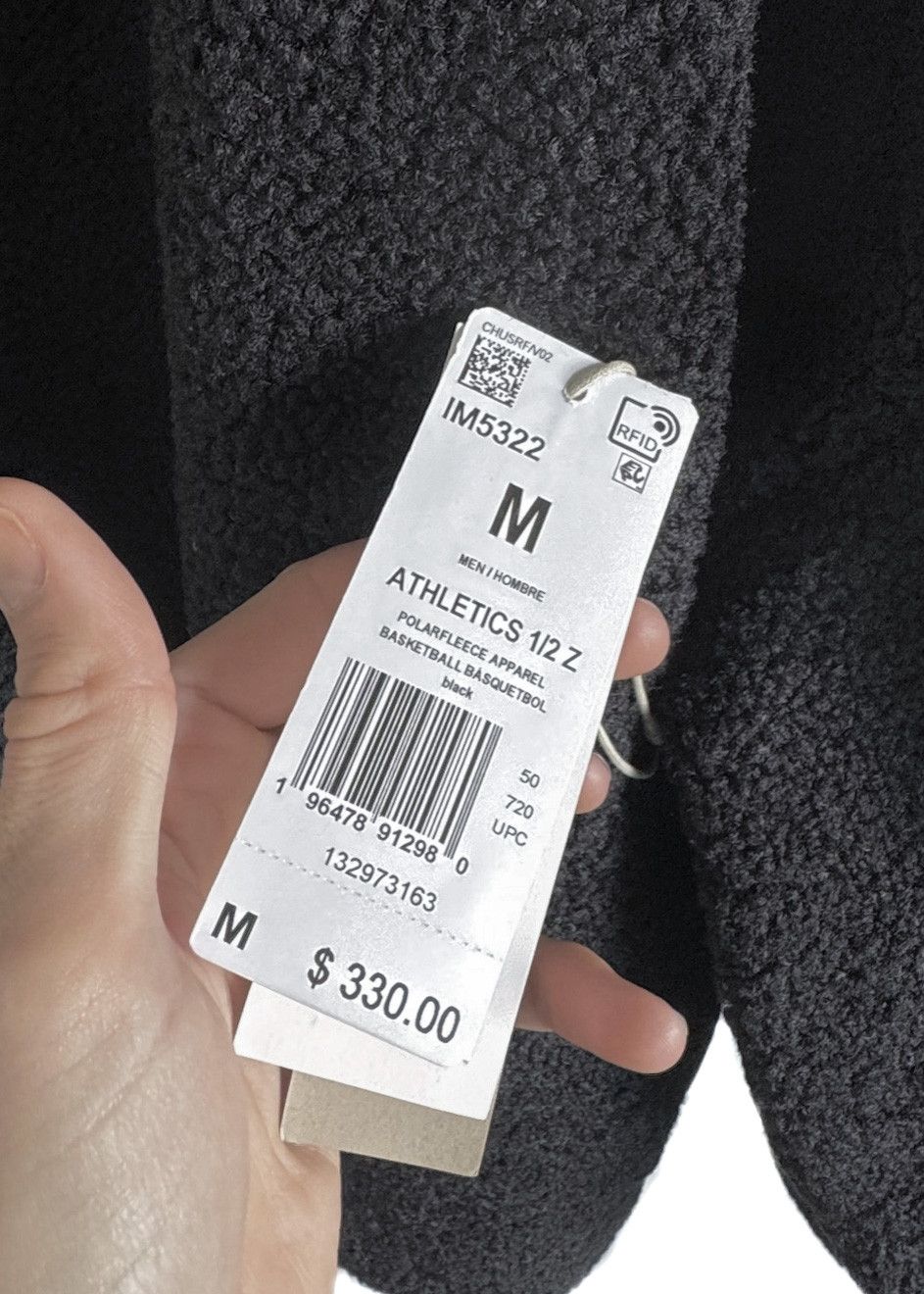 Fear of God Fear Of God Athletics Black Half Zip Polar Fleece Sweater Size US M / EU 48-50 / 2 - 6 Thumbnail