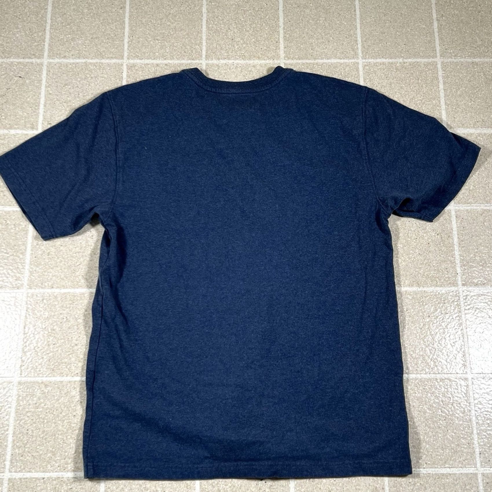 Carhartt Carhartt Shirt Mens Medium Heavyweight Short Sleeve Henley Pocket T-Shirt Blue Size US M / EU 48-50 / 2 - 3 Thumbnail