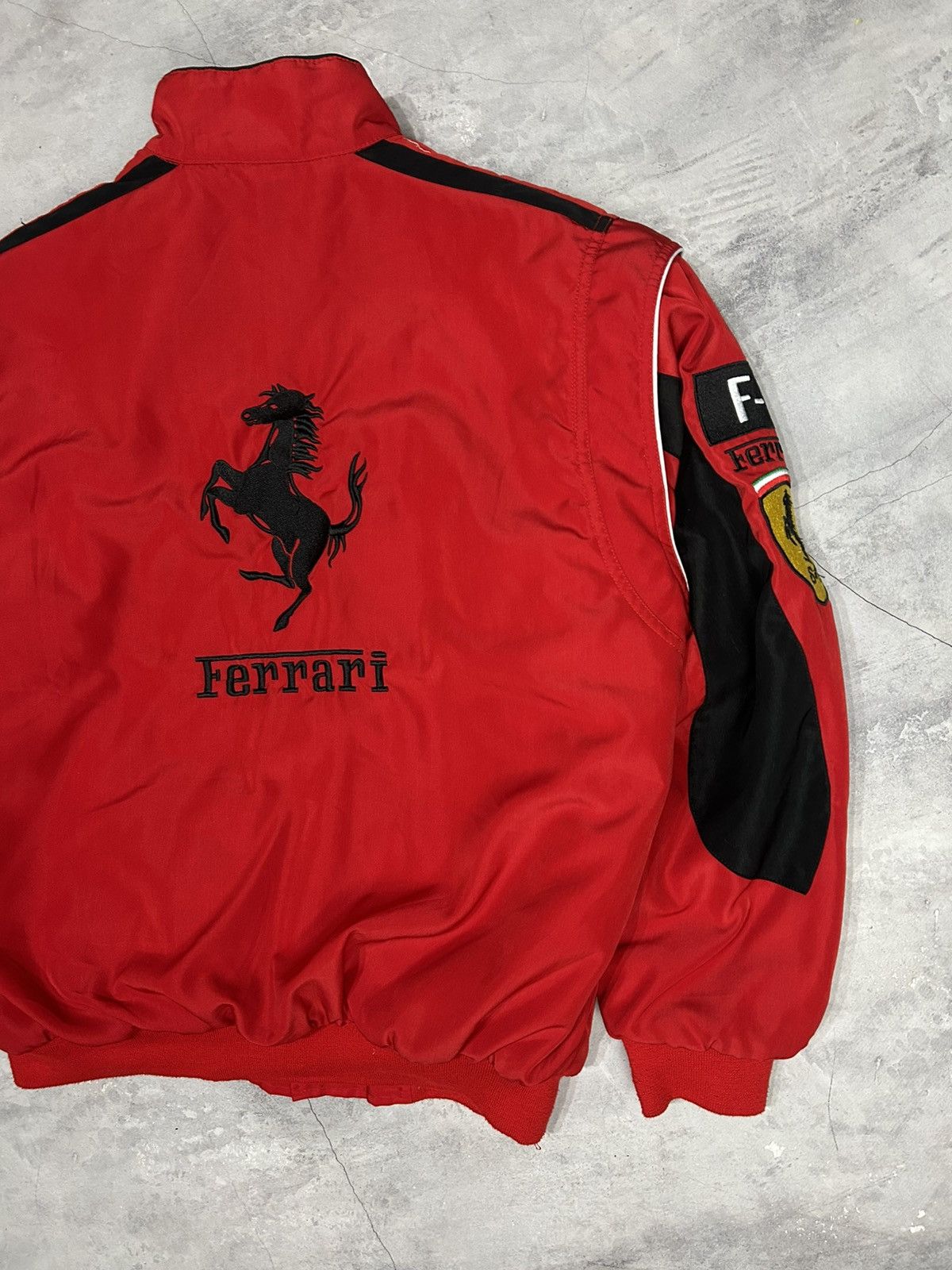 Ferrari Vintage Ferrari Jacket Formula Uno Moto Racin Size US L / EU 52-54 / 3 - 10 Thumbnail