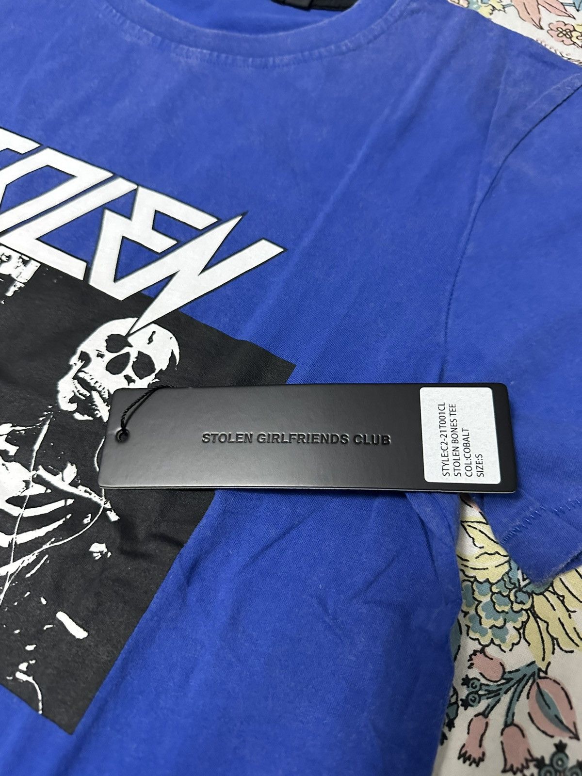 Stolen Girlfriends Club STOLEN GIRLFRIENDS CLUB BLUE SKELETON TEE. Size US S / EU 44-46 / 1 - 7 Thumbnail