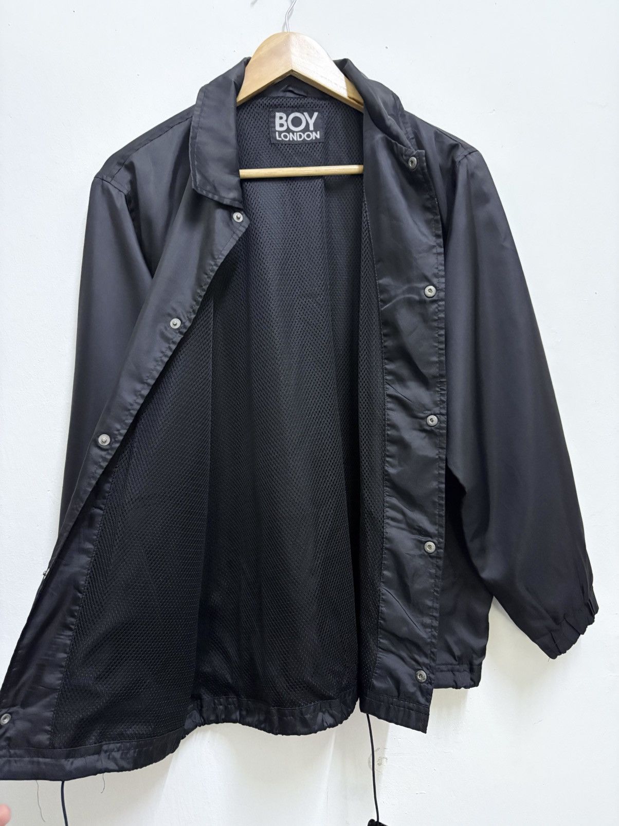 Boy London Vintage 90's Boy London United Kingdom Rebel Coach Jacket Size US M / EU 48-50 / 2 - 7 Thumbnail