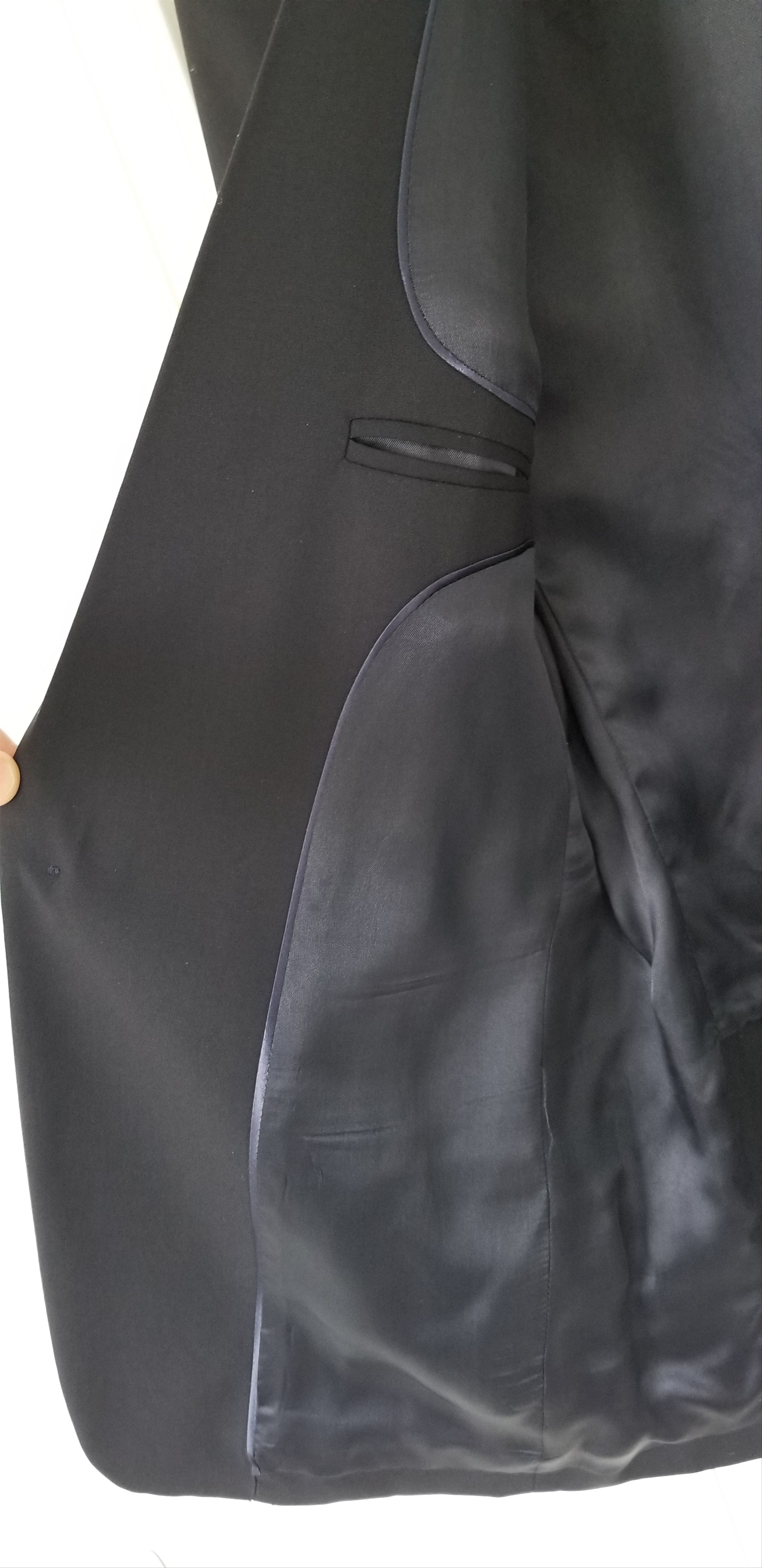 Raf Simons Raf Simons Suit Midnight Navy Blue Wool 1 Button Suit XS 44 Size 34R - 14 Thumbnail