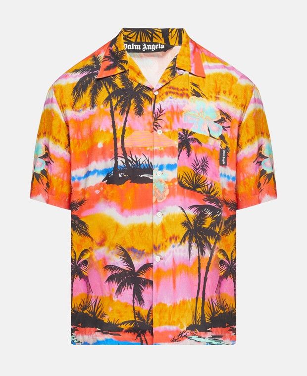 Palm Angels Short-sleeved shirt Size 46R - 1 Preview