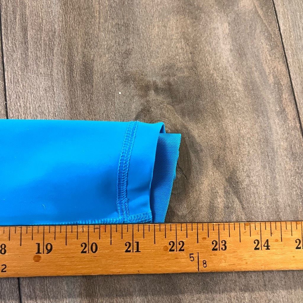 Nike Nike Pro Blue Athletic Leggings Women Medium Bin L-60 Size 28" / US 6 / IT 42 - 5 Thumbnail