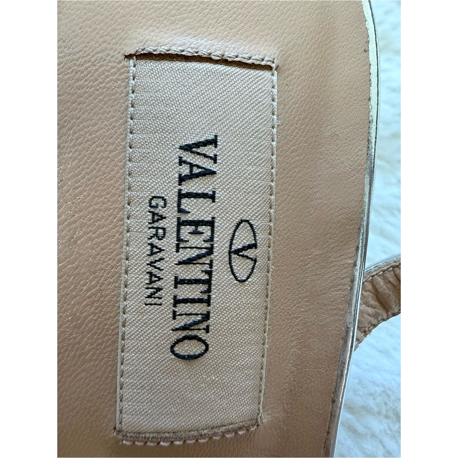 Valentino Valentino Garavani women gladiator heels shoes size 38,5 EU Size US 8.5 / IT 38.5 - 4 Thumbnail