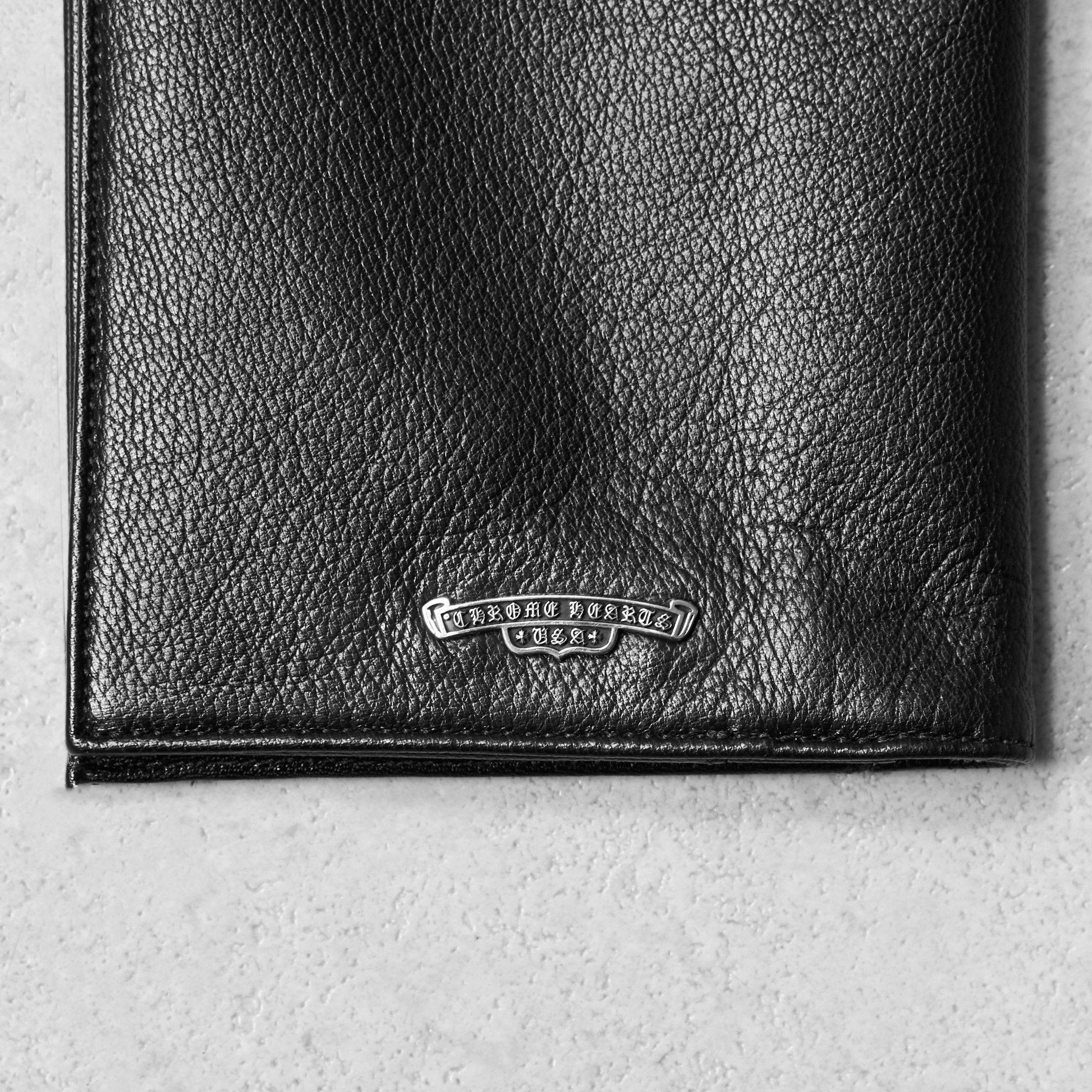 Chrome Hearts CHROME HEARTS Scroll Label TRVL DOX Wallet BLACK Size ONE SIZE - 4 Thumbnail