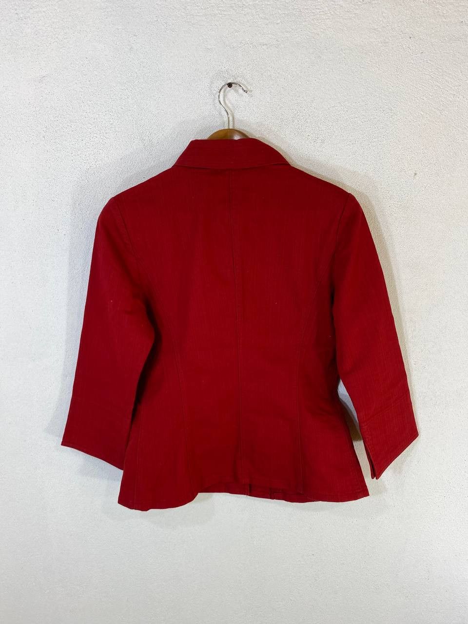 George × Japanese Brand george rech red denim jacket made in japan nice design Size S / US 4 / IT 40 - 9 Thumbnail