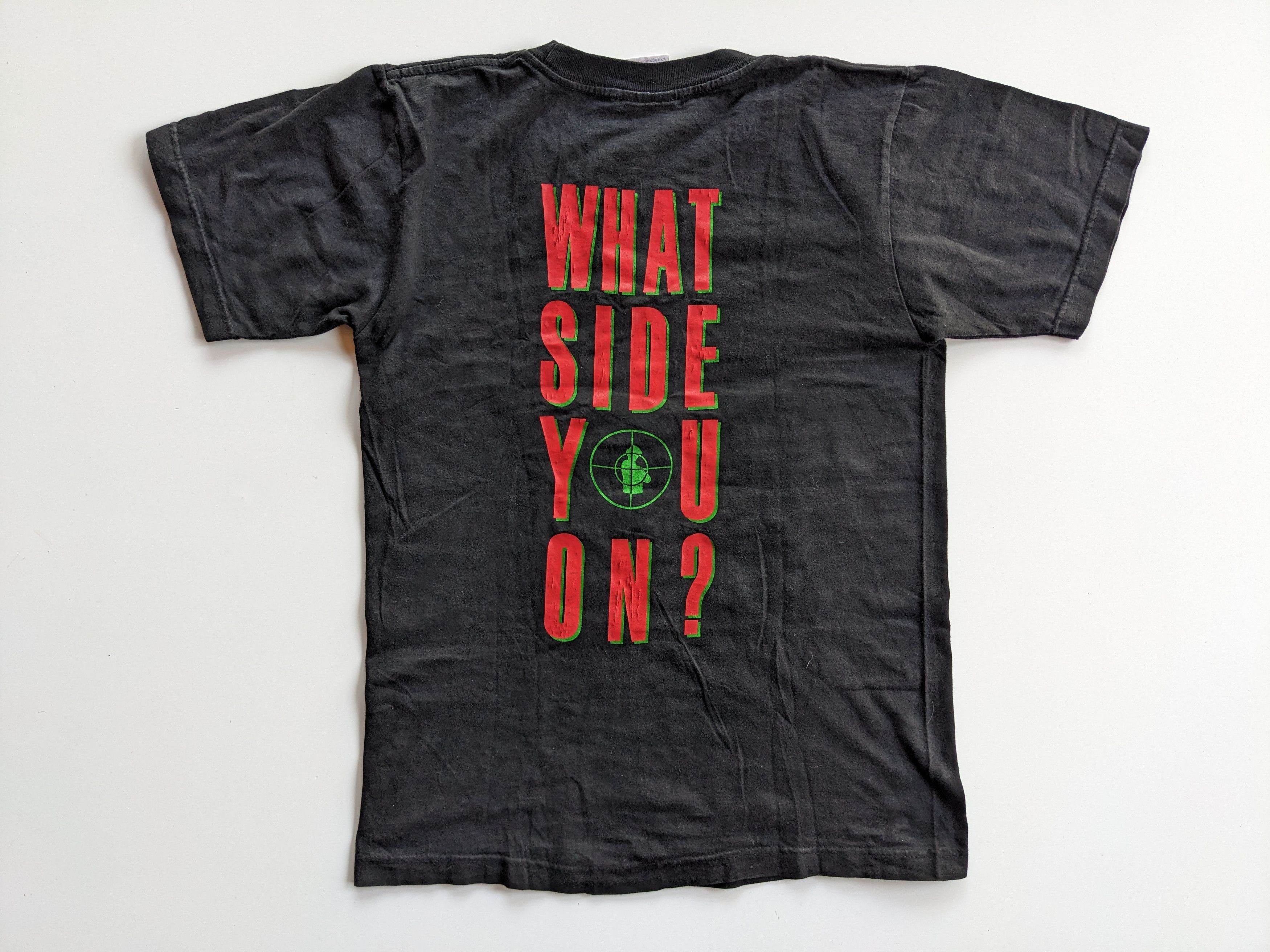 Public Enemy × Rap Tees × Vintage Vintage Public Enemy What Side You On? Size US M / EU 48-50 / 2 - 2 Thumbnail