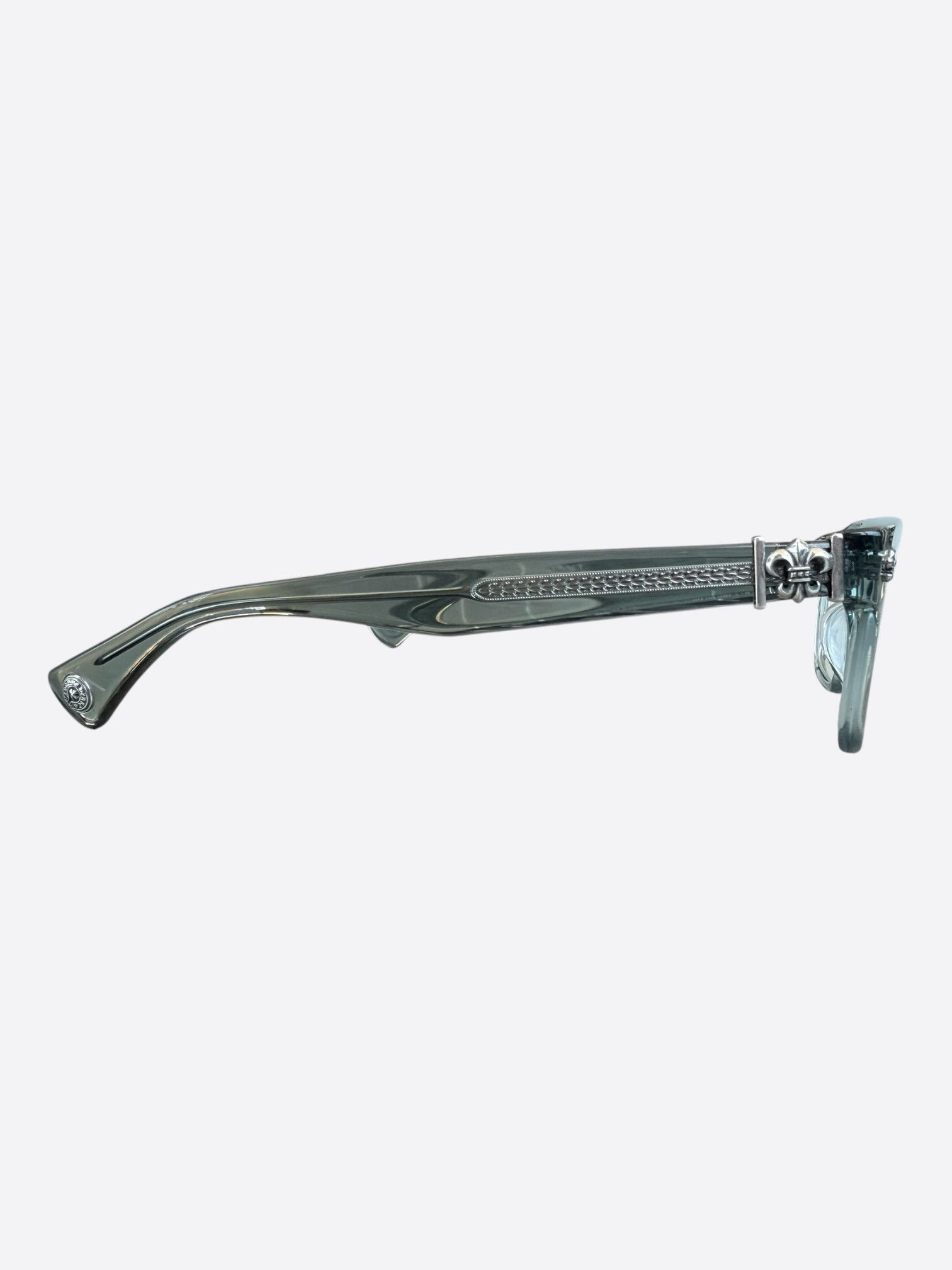 Chrome Hearts Chrome Hearts Clear & Silver Gittin Any Glasses Size ONE SIZE - 2 Thumbnail