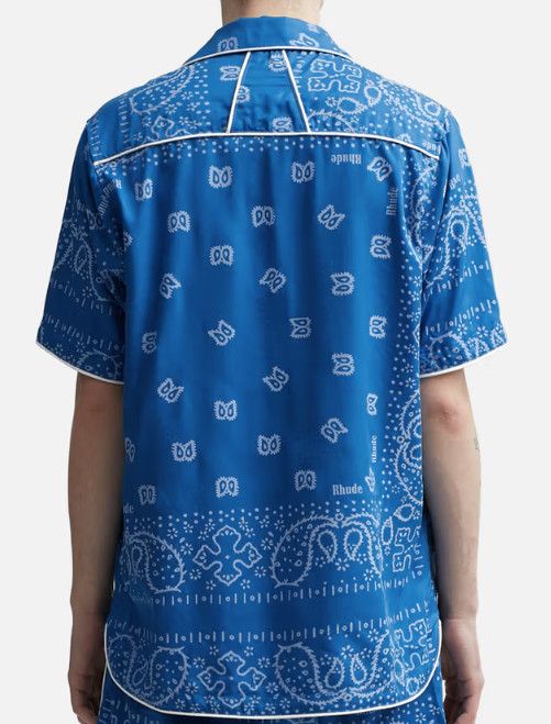 Rhude [NWT] [$650] Rhude Bandana Track Shirt Size M Size US M / EU 48-50 / 2 - 3 Thumbnail