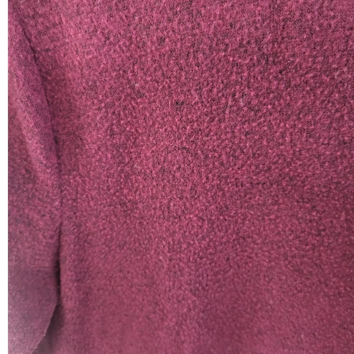 Old Navy Old Navy Heathered Burgundy Long Sleeve Rayon Dress - Medium Size M / US 6-8 / IT 42-44 - 3 Thumbnail