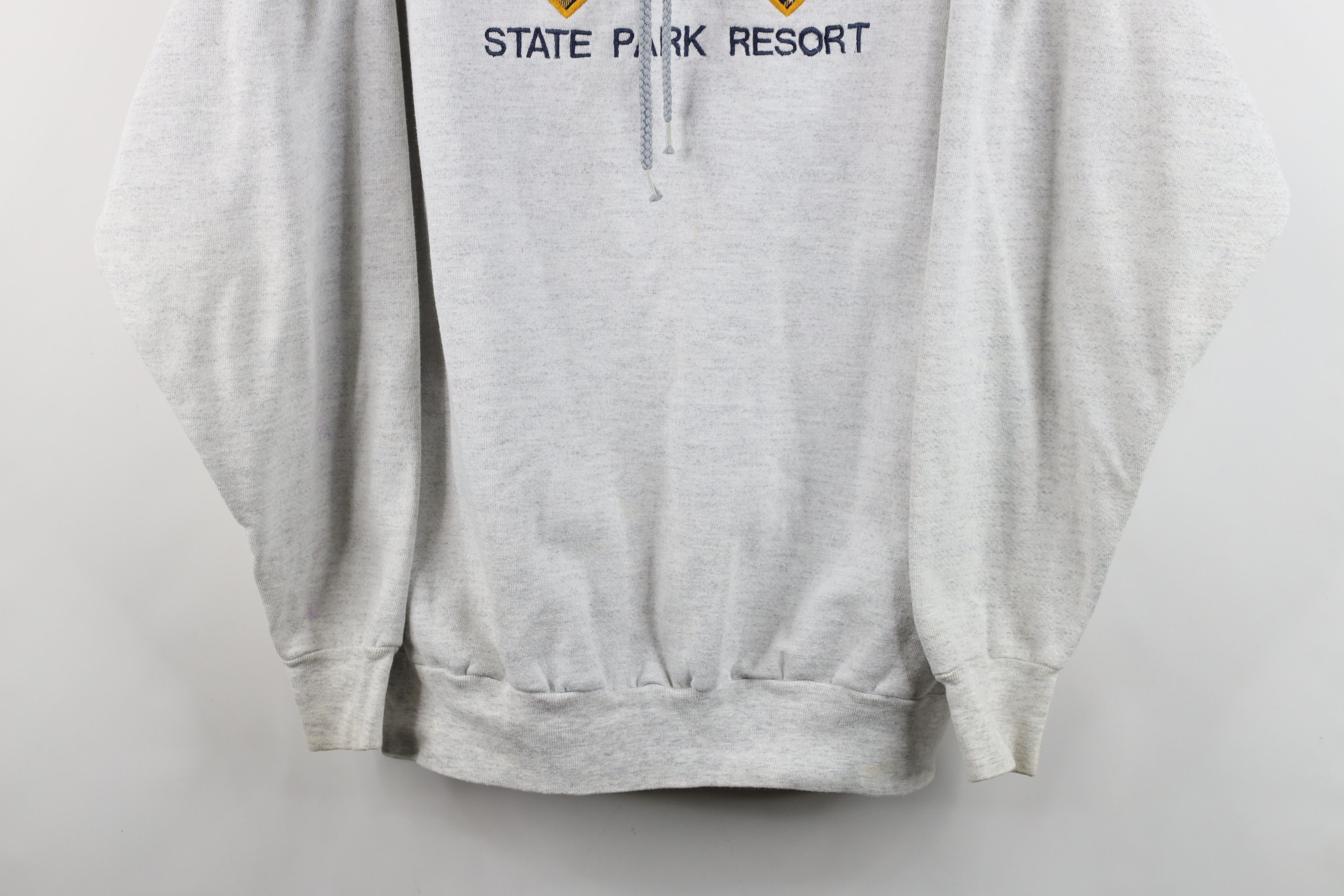 Vintage 90s Streetwear Park Resort Hoodie Sweatshirt USA