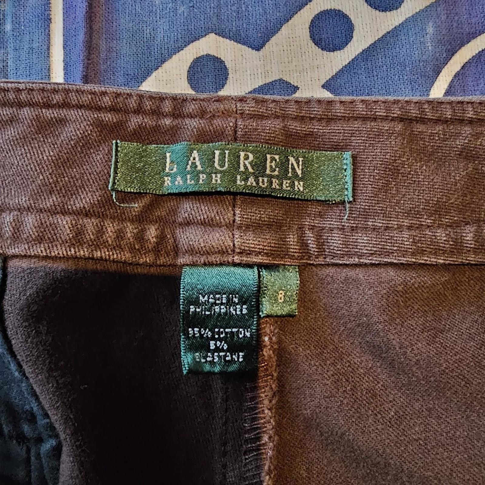 Lauren Ralph Lauren Ralph Lauren Women's Brown Trousers Size 30" / US 8 / IT 44 - 4 Thumbnail