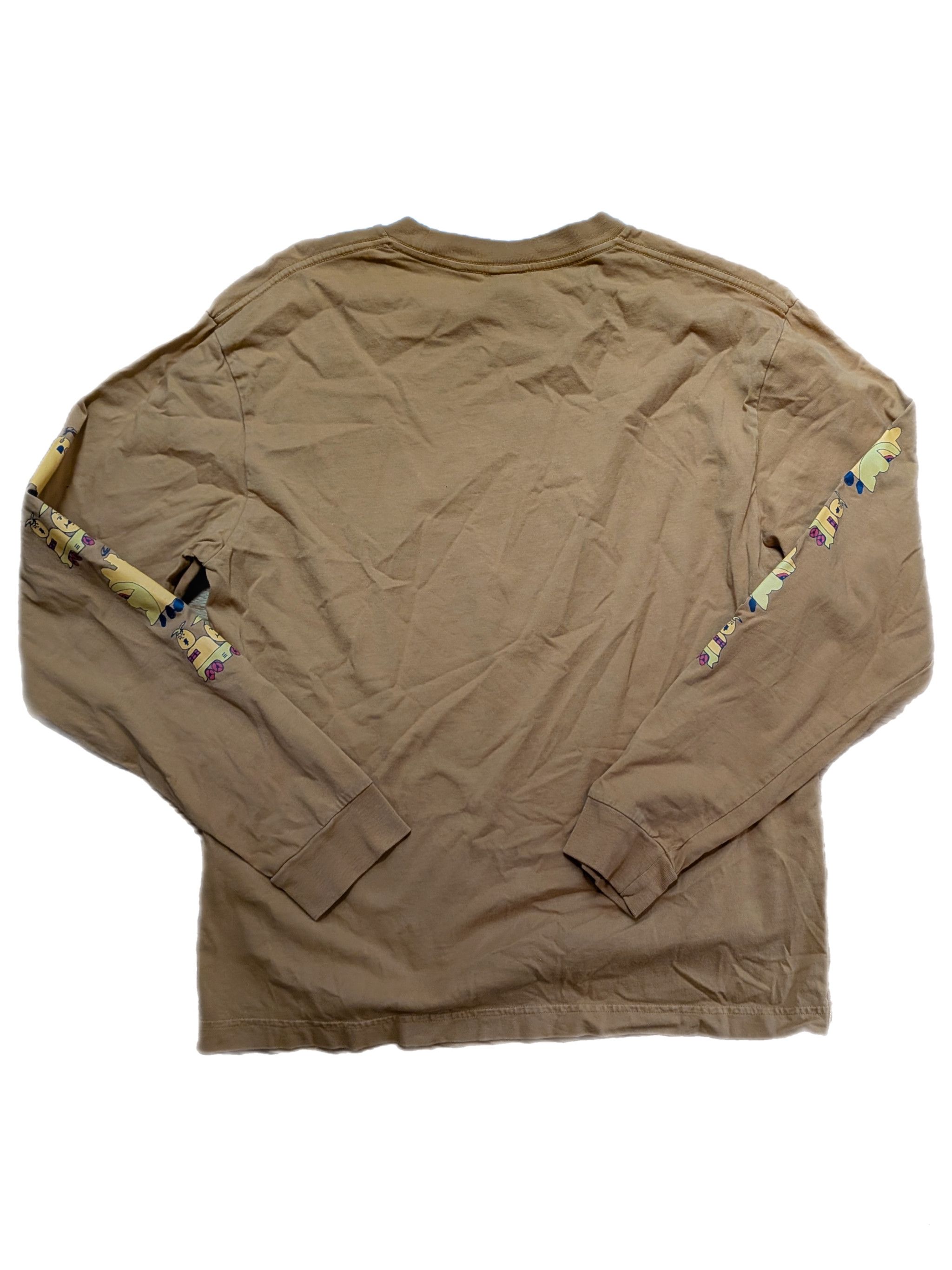 Brain Dead Braindead Long Sleeve with Front and Sleeve Print. Size US S / EU 44-46 / 1 - 2 Thumbnail
