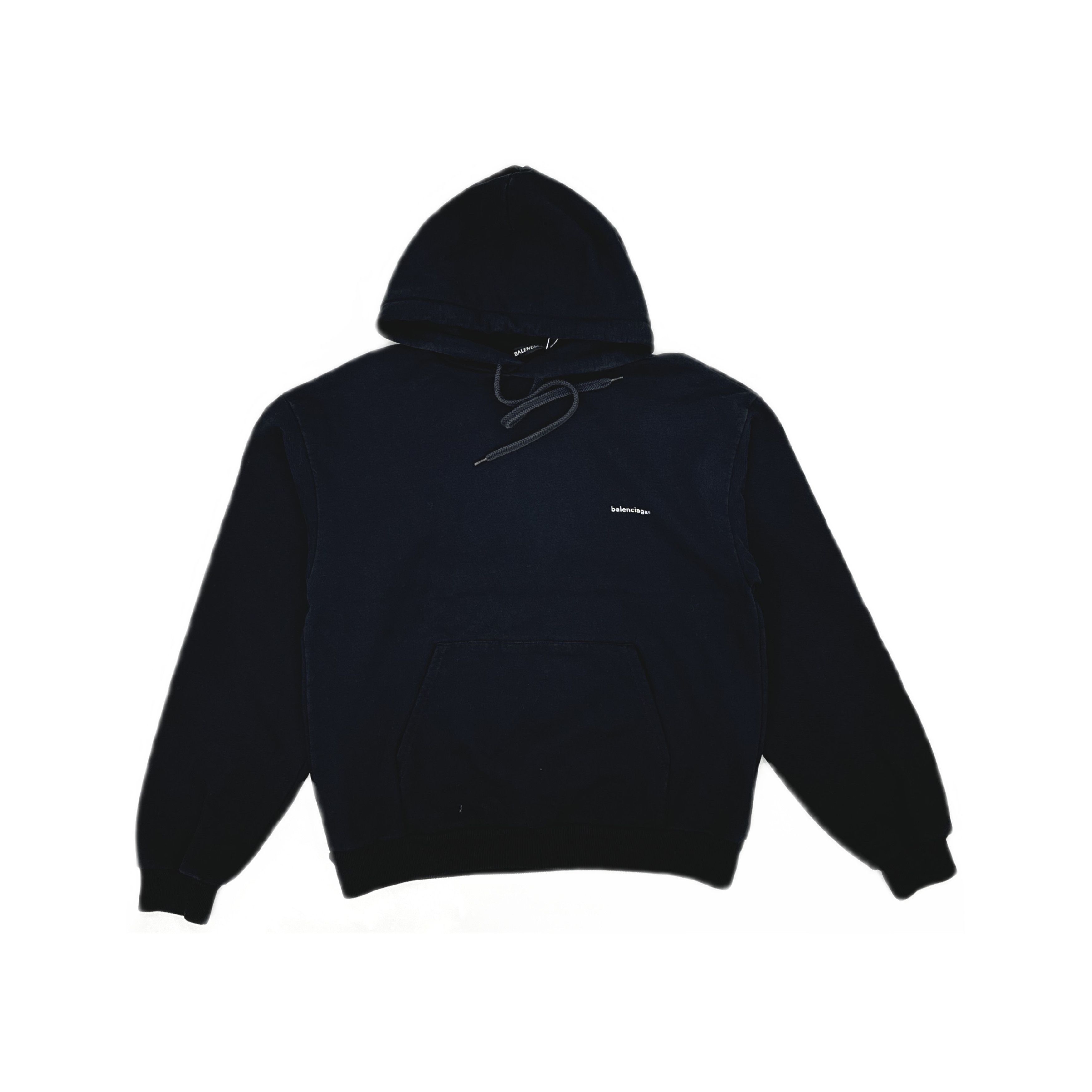 Balenciaga Balenciaga Logo Hoodie Size M Size US M / EU 48-50 / 2 - 1 Thumbnail