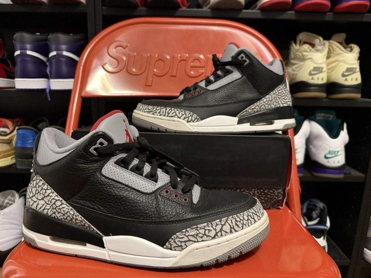 Jordan Brand Air Jordan 3 Retro OG ‘Black Cement’ 2018 Size US 10.5 / EU 43-44 - 1 Thumbnail