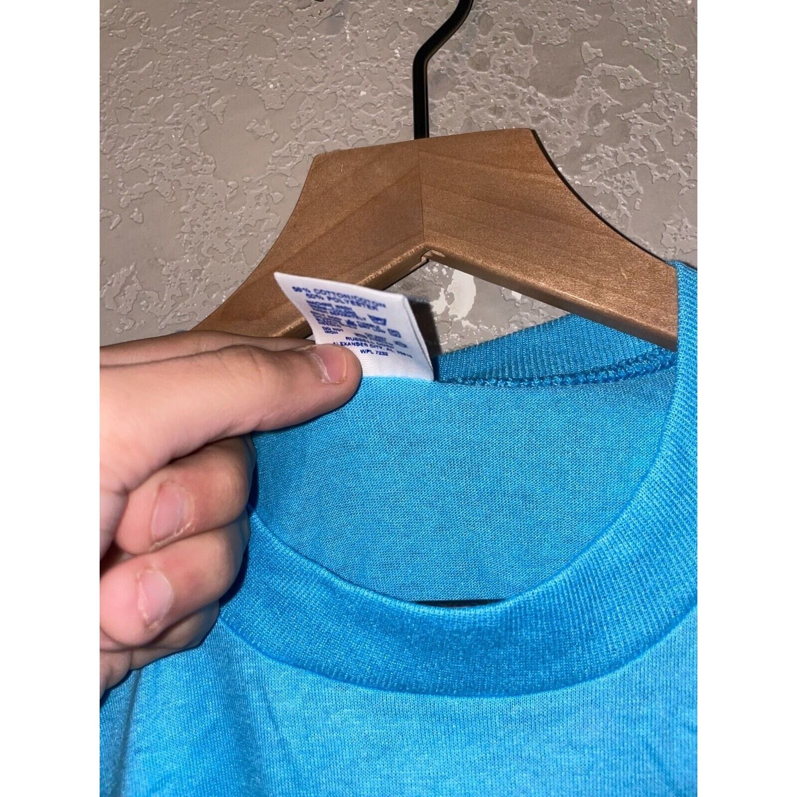 Jerzees Vintage Gatlinburg Shirt Smoky Mountains Blue VTG 90s Large Size US L / EU 52-54 / 3 - 9 Thumbnail