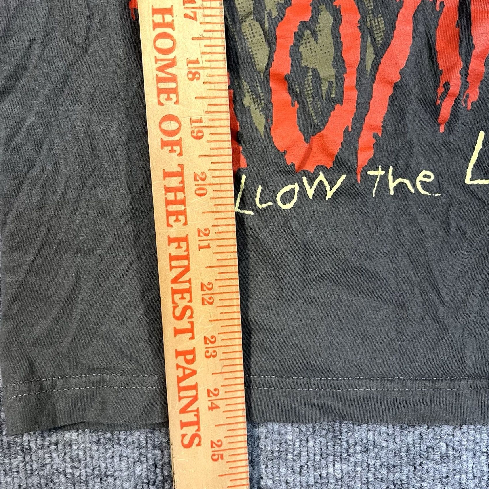 Tultex Korn Leader Follow The T-Shirt Womens XS Metal Band Tour Double Sided Graphic Size XS / US 0-2 / IT 36-38 - 3 Thumbnail