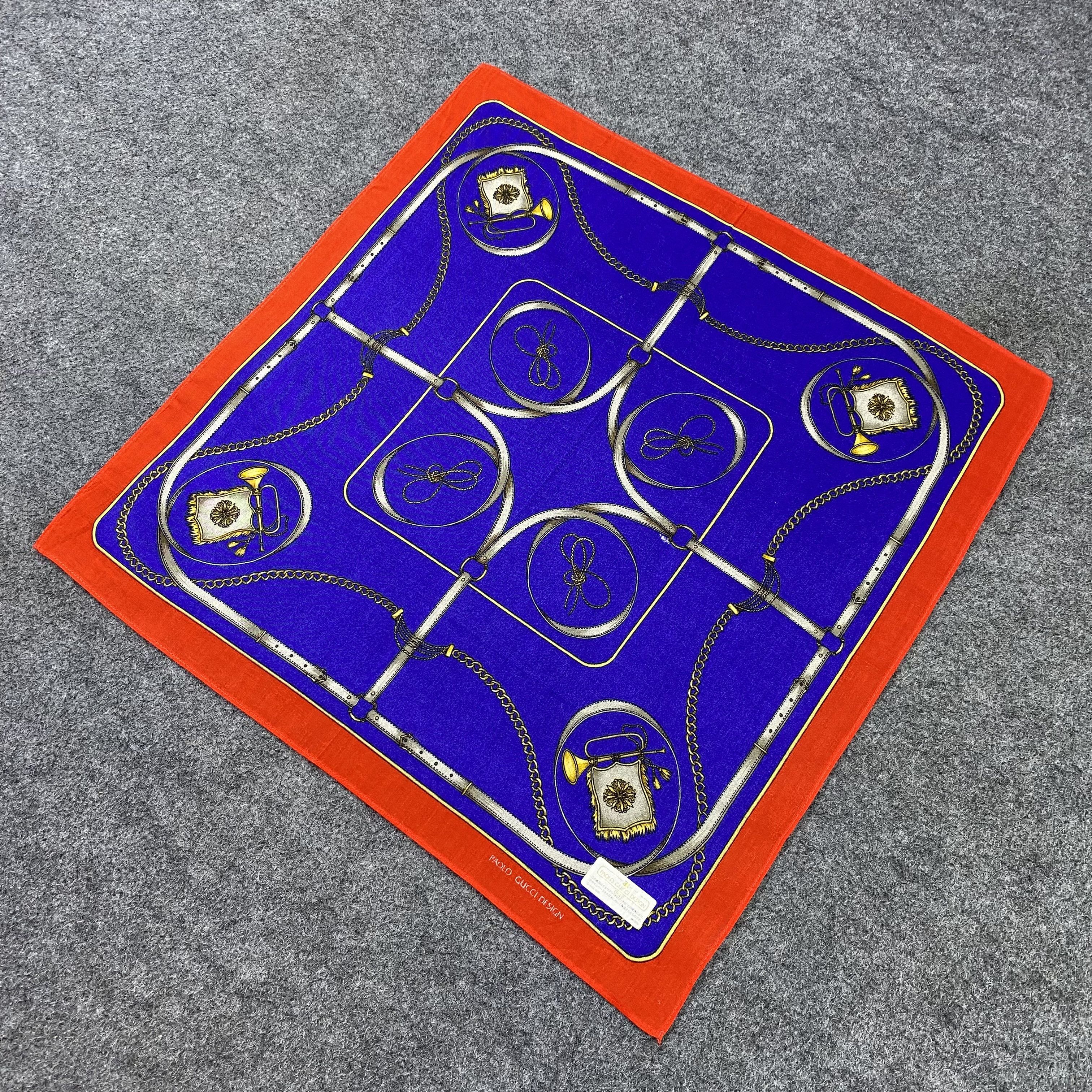 Paolo Gucci Paolo Gucci Handkerchief / Bandana / Neckerchief-B1210 Size ONE SIZE - 4 Thumbnail