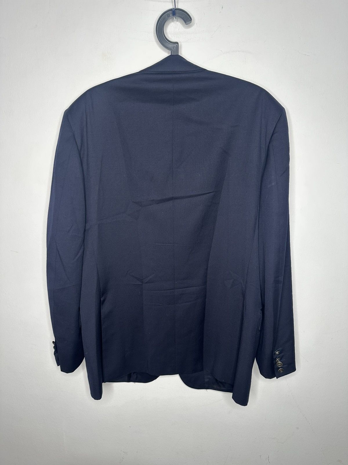 Yves Saint Laurent Yves Saint Laurent Metal Buttons Blue Blazer Size 42R - 9 Thumbnail