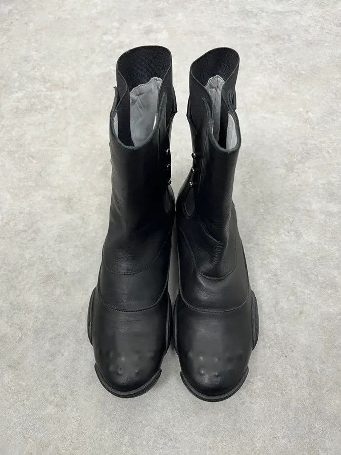 Marithe + Francois Girbaud Marithé François Girbaud Toa Ninja Black Boots Size US 6 / IT 36 - 4 Thumbnail