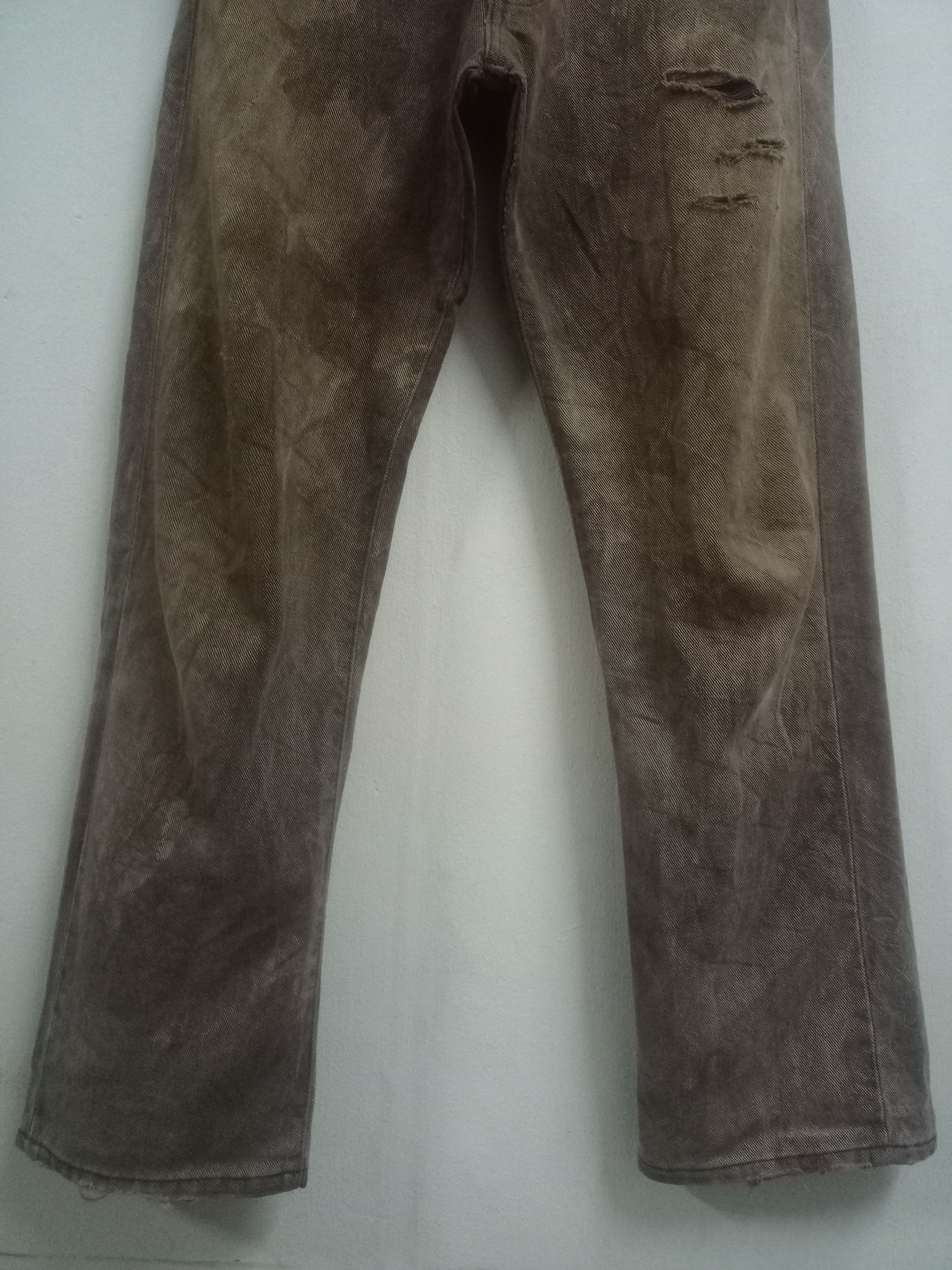 Beams Plus Vintage Beams Corduroy Style Brown Loose Jeans 30x28 Size US 30 / EU 46 - 6 Thumbnail