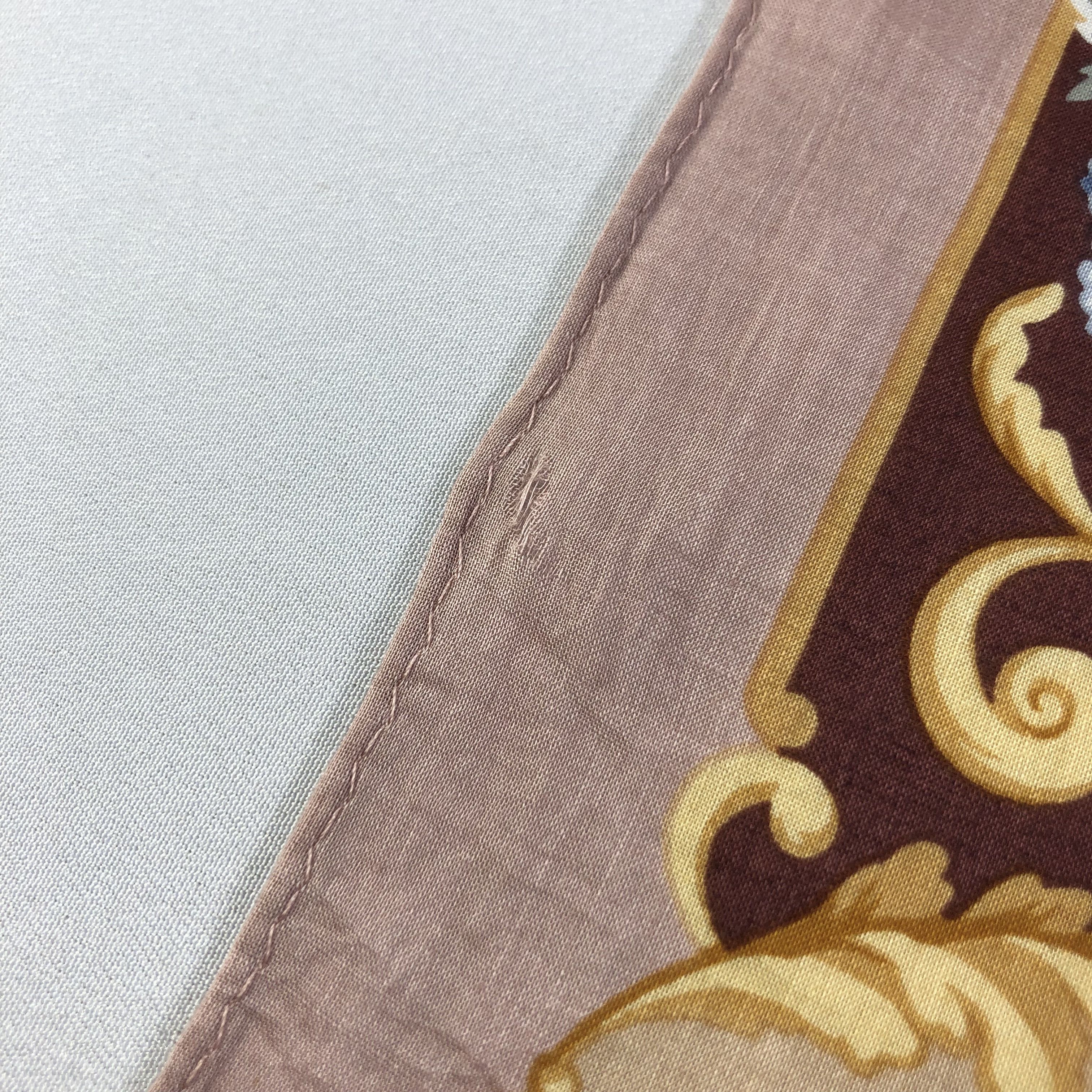 Ralph Lauren × Vintage Ralph Lauren Baroque Handkerchief Neckerchief Bandana H1779 Size ONE SIZE - 6 Thumbnail