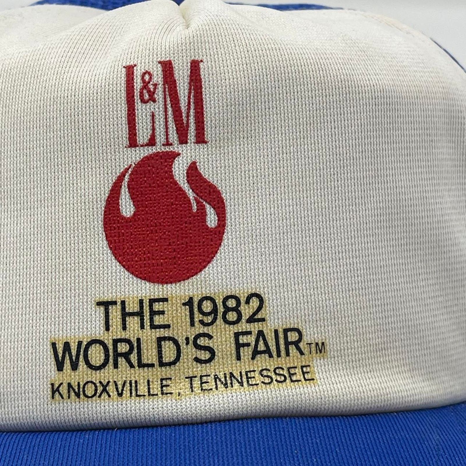 Other True vintage trucker hat trucker 1982 Worlds Fair Tennessee Size ONE SIZE - 2 Thumbnail