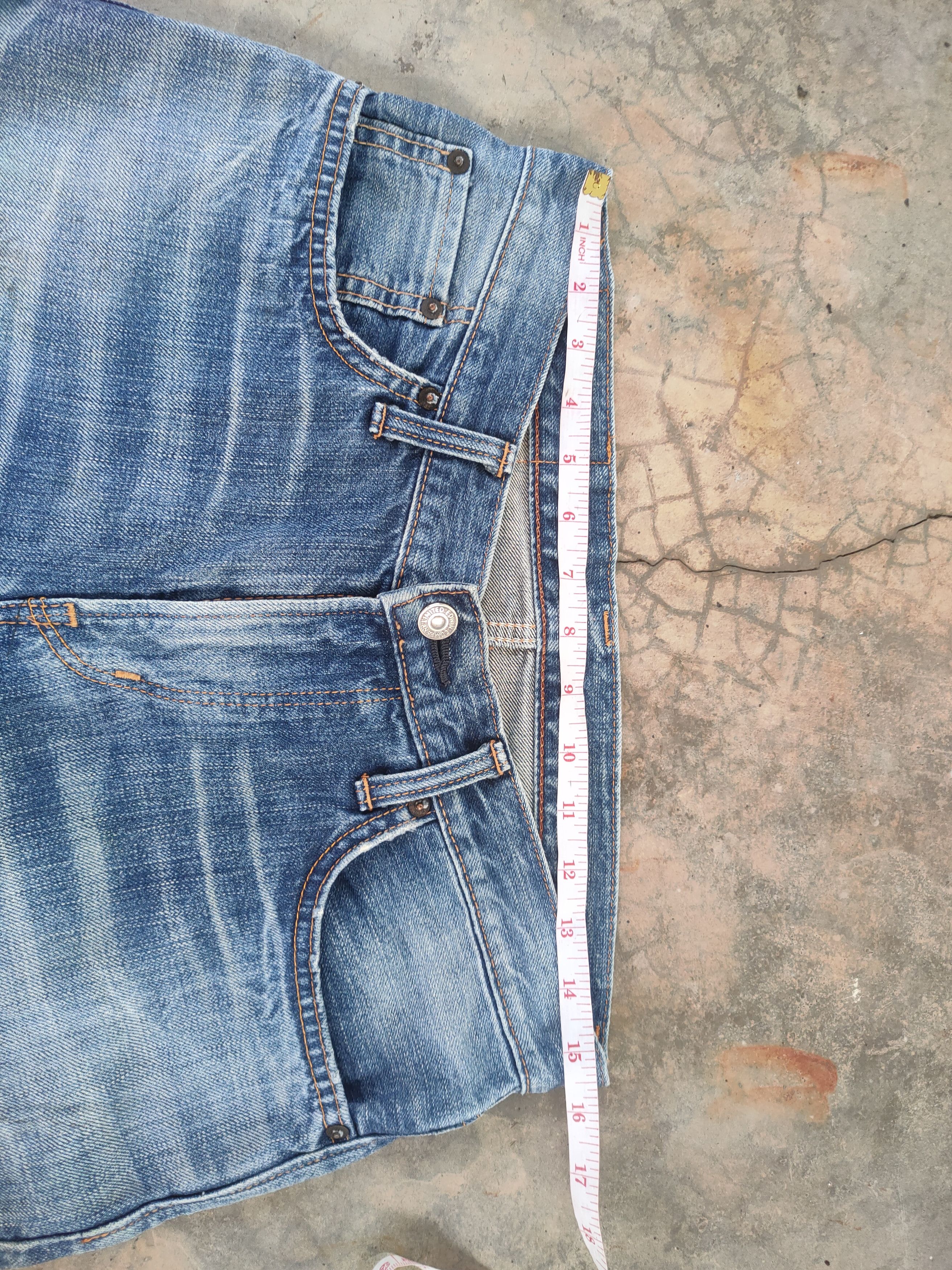 Edwin W31 VINTAGE EDWIN FADED DISTRESSED JEAN PANTS Size US 31 - 6 Thumbnail