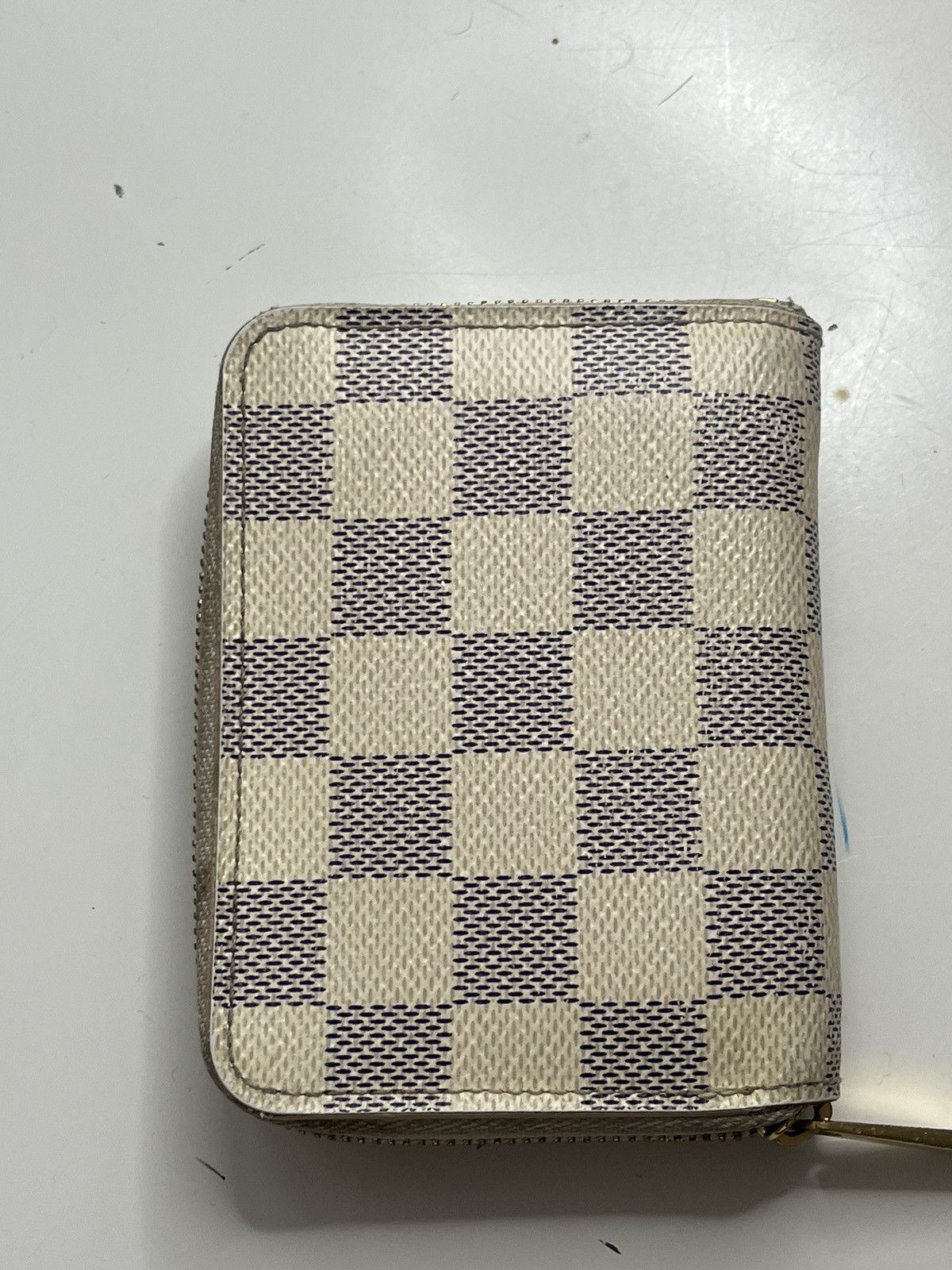 Louis Vuitton Louis Vuitton 2013 Damier Azur Pattern Zippy Coin Purse Size ONE SIZE - 4 Thumbnail