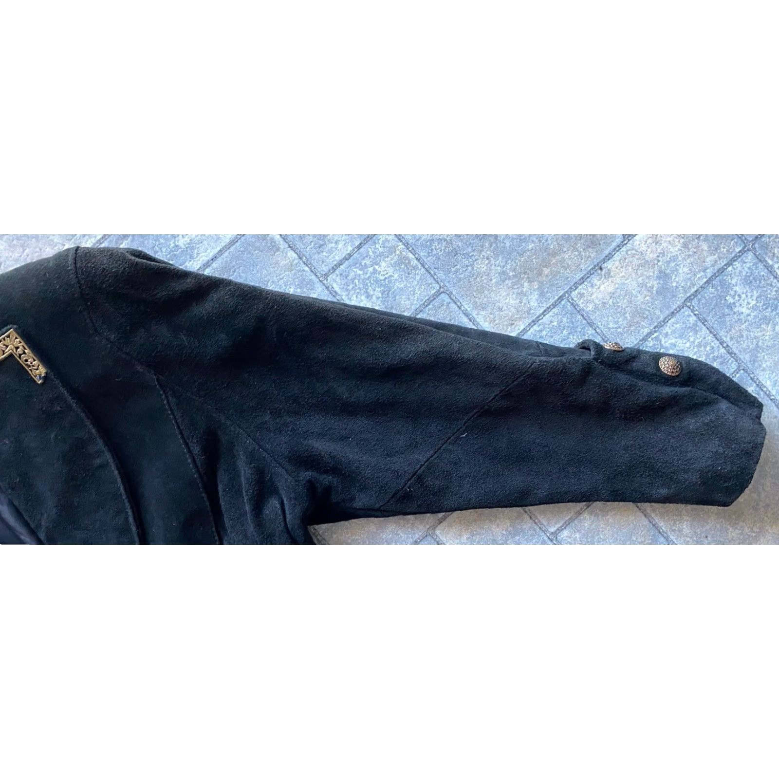 Vintage VINTAGE Outerwear By Phoenix Coat Leather Black S Womens Damaged Made In USA Size S / US 4 / IT 40 - 5 Thumbnail