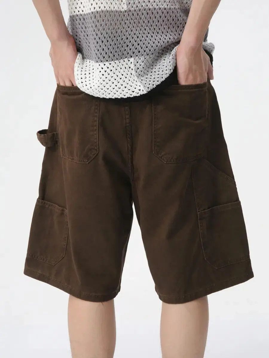 Japanese Brand Retro loose casual denim shorts Size US 32 / EU 48 - 4 Thumbnail