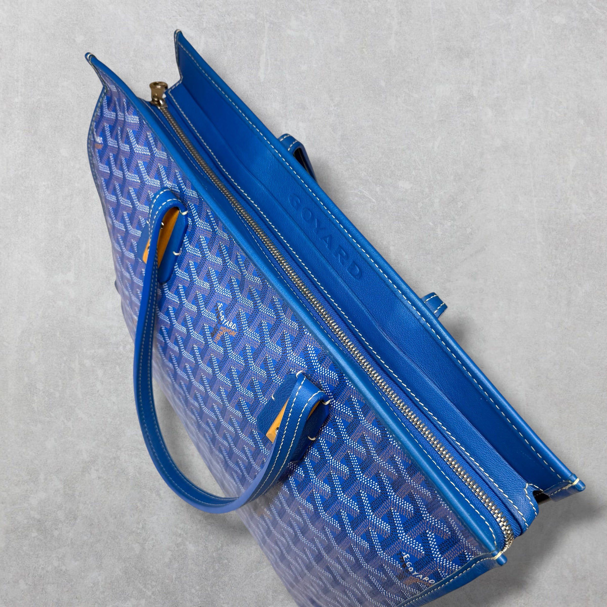 Goyard Goyard Sky Blue Marquises Tote Bag Size ONE SIZE - 5 Thumbnail