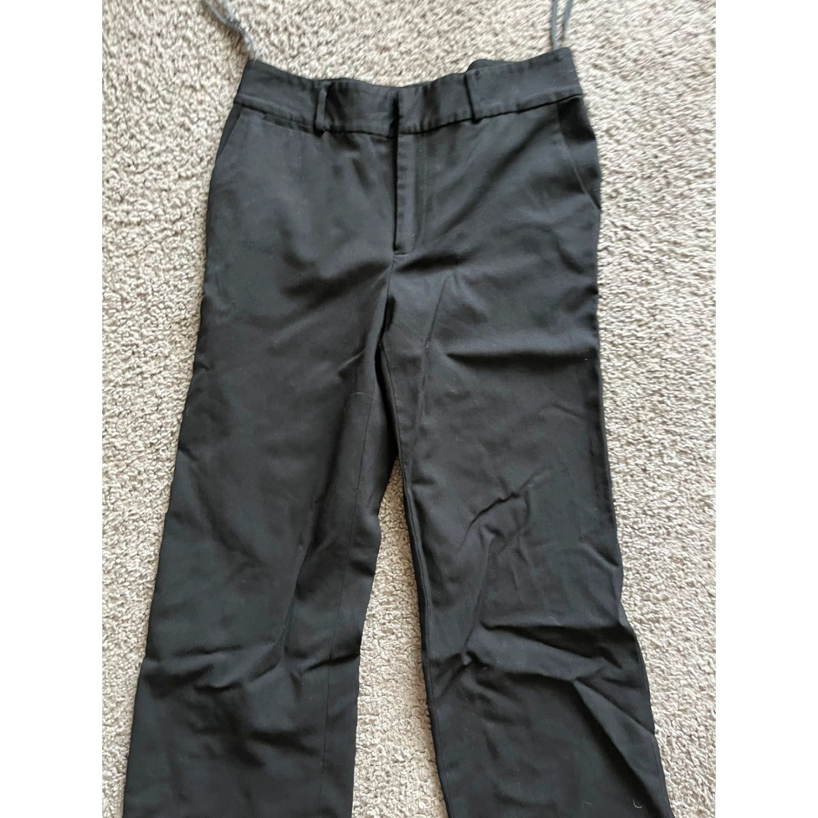 Ralph Lauren Lauren Ralph Lauren Pants Womens Size 6 Black Straight Camaron Dress Pants Regular 32.5in Inseam Pockets Zipper Button Casual Office Size 28" / US 6 / IT 42 - 2 Thumbnail