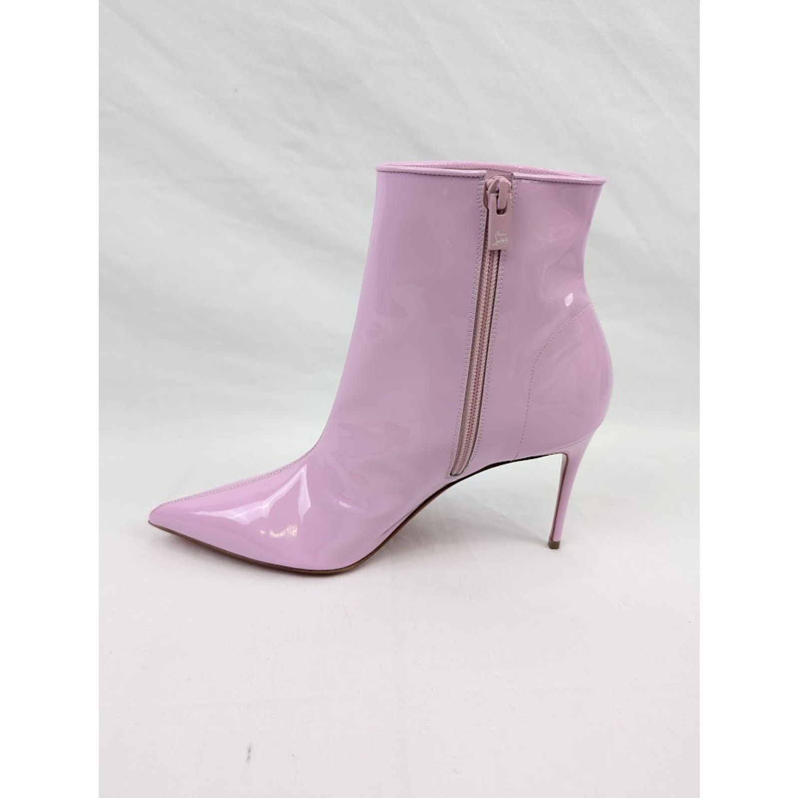 Christian Louboutin o1rshd1 Patent Soft Sporty Kate Booty 85 in Lin Pinkador Size US 11 / IT 41 - 9 Thumbnail