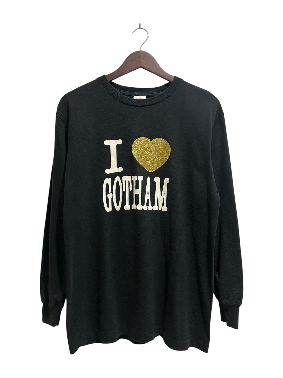 Number (N)ine NUMBER NINE Black Long Sleeve T-Shirt | Grailed