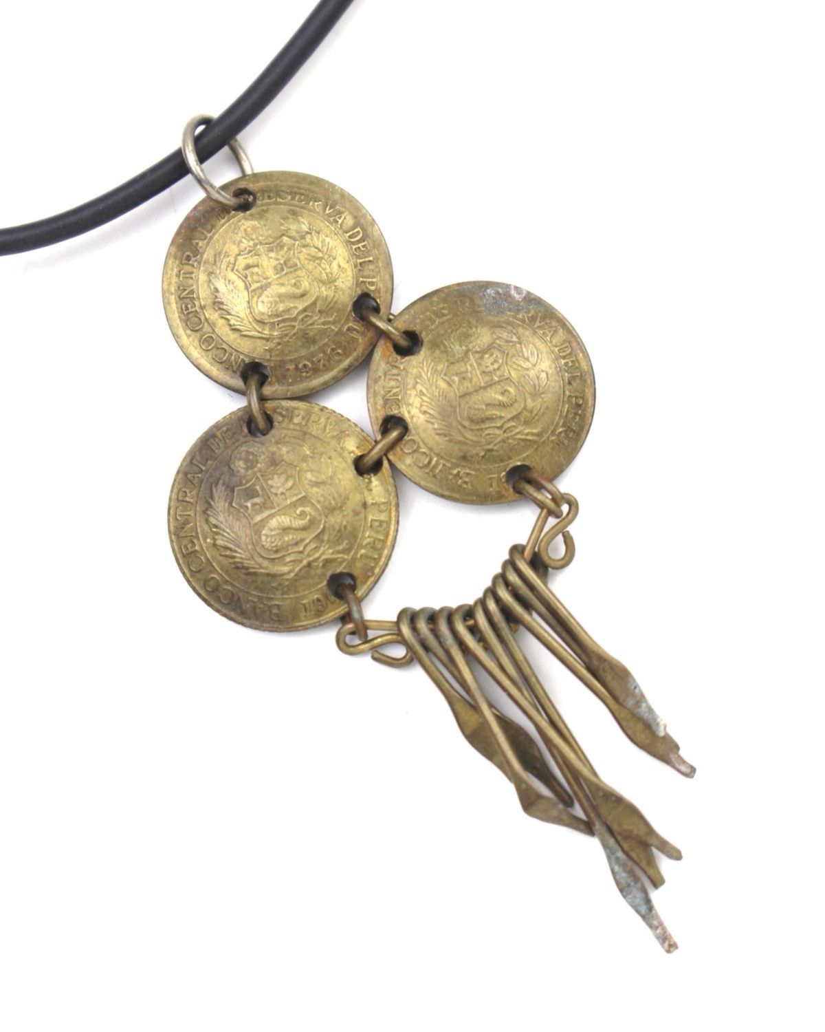 If Six Was Nine 2000S JAPANESE MADE BRASS COIN AMULET NECKLACE Size ONE SIZE - 4 Thumbnail