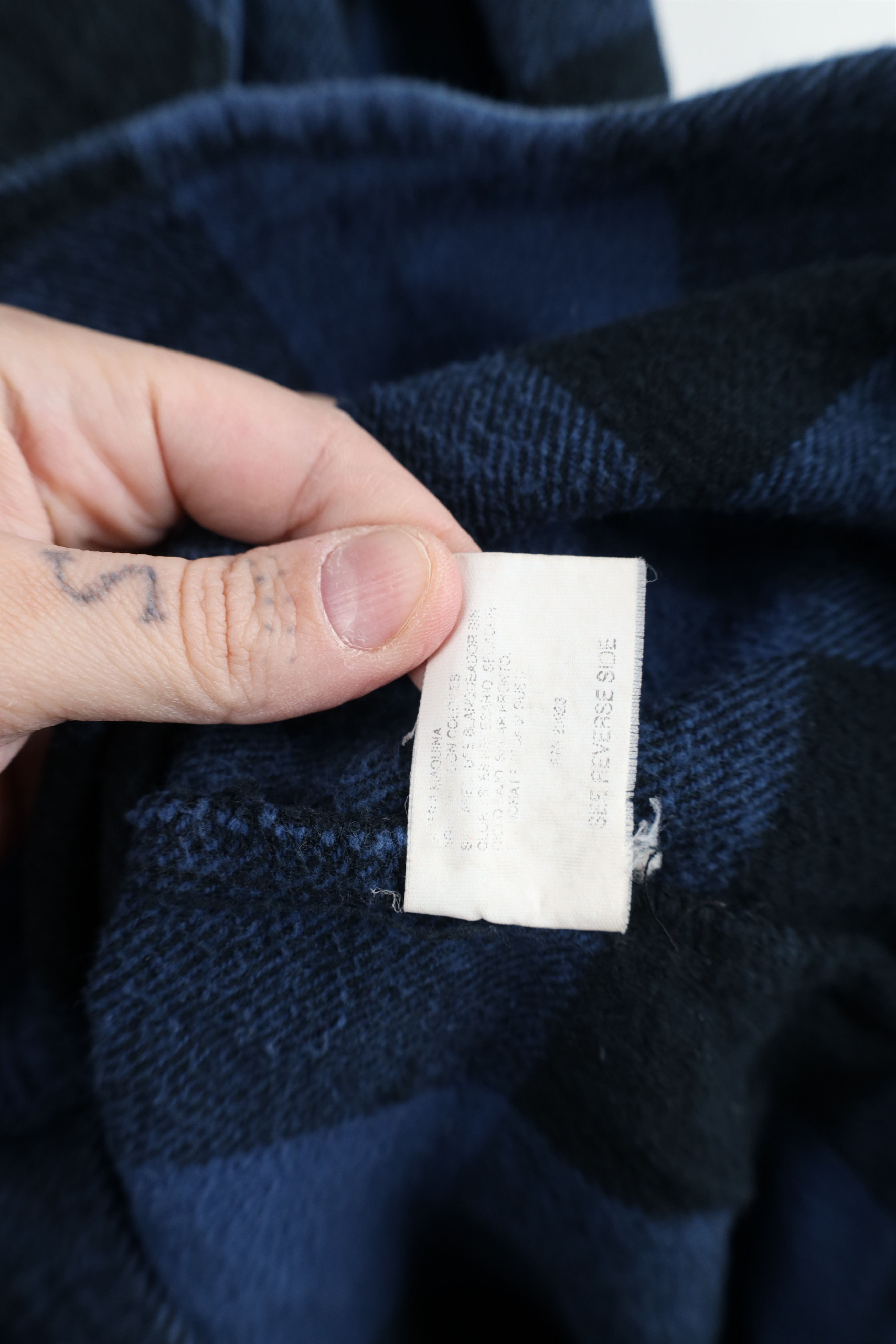 Vintage Vintage 90s Y2K Streetwear Heavyweight Flannel Button Shirt Size US XXL / EU 58 / 5 - 8 Thumbnail