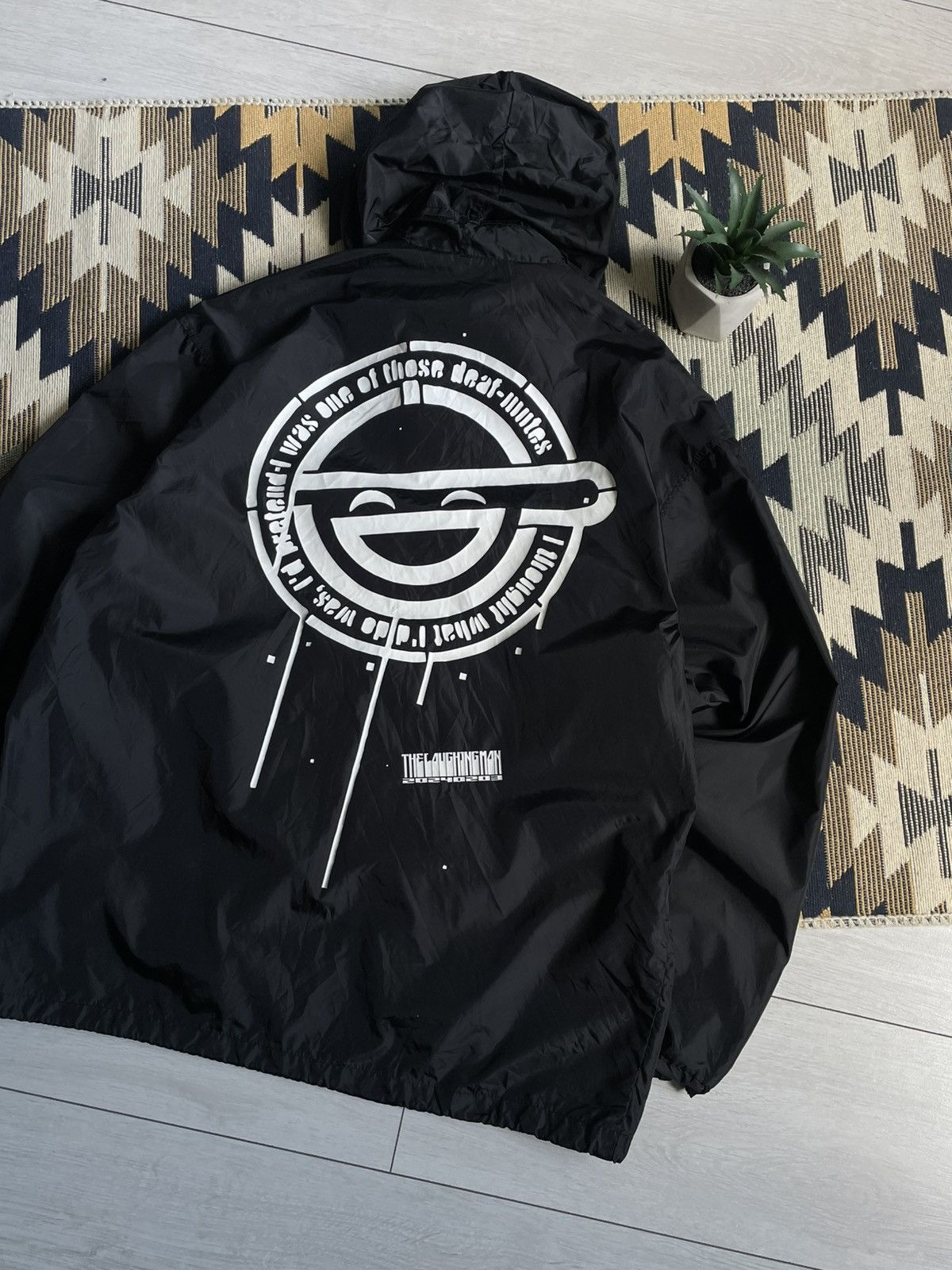 Anime Vintage Ghost In The Shell The Laughing Man Jacket Size US M / EU 48-50 / 2 - 3 Thumbnail