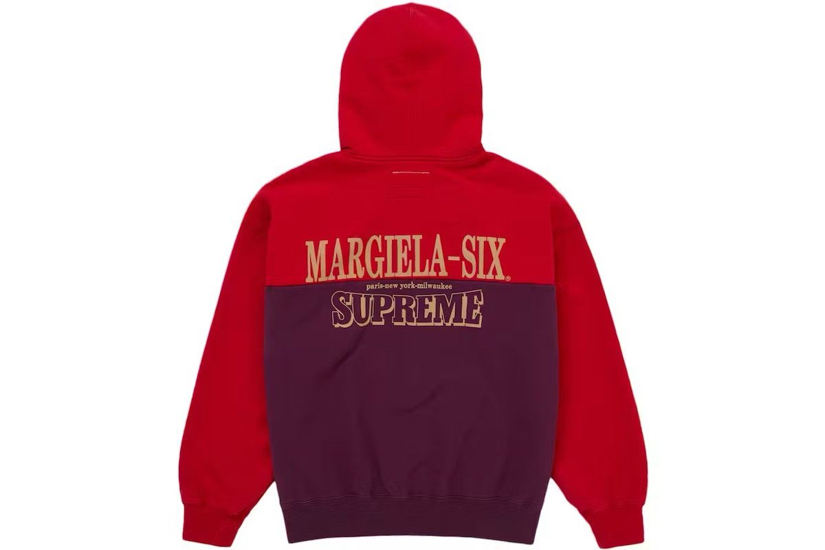 Maison Margiela × Supreme Supreme MM6 Maison Margiela Eagle Zip Up Hooded Sweatshirt Size US XL / EU 56 / 4 - 2 Thumbnail