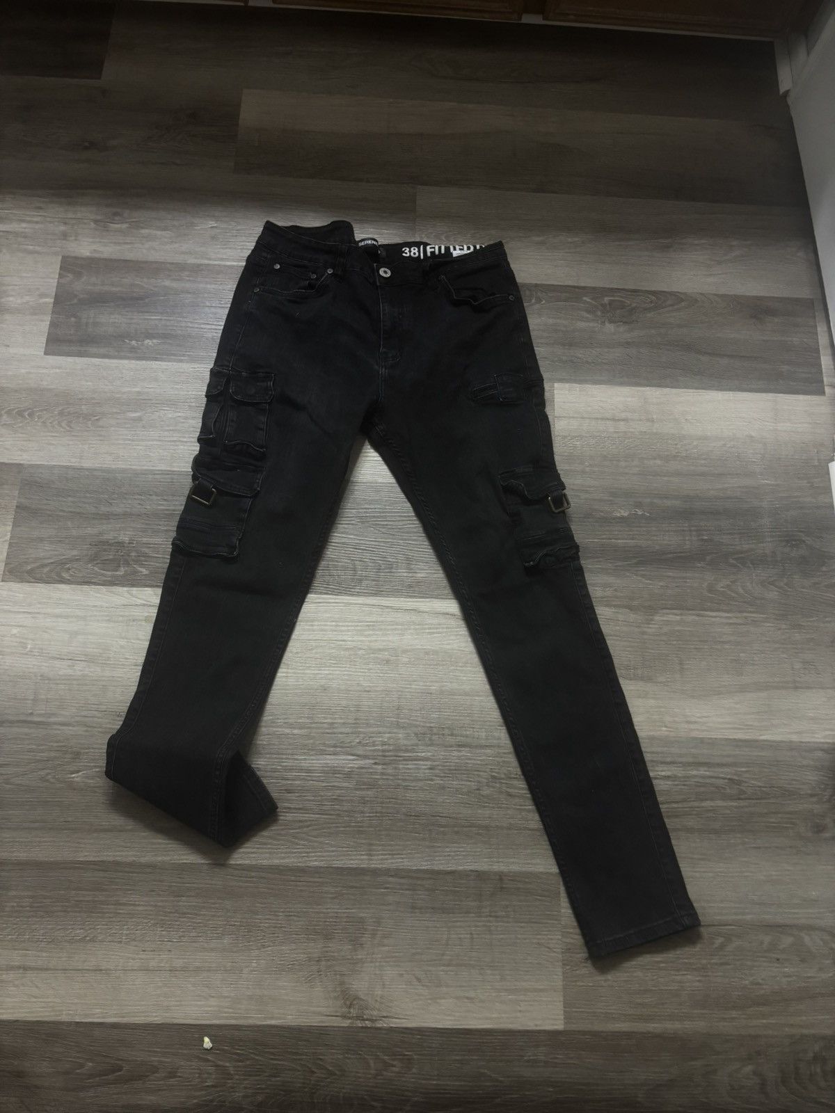 SERENEDE Serenede Cargo fitted jeans Size US 38 / EU 54 - 1 Thumbnail