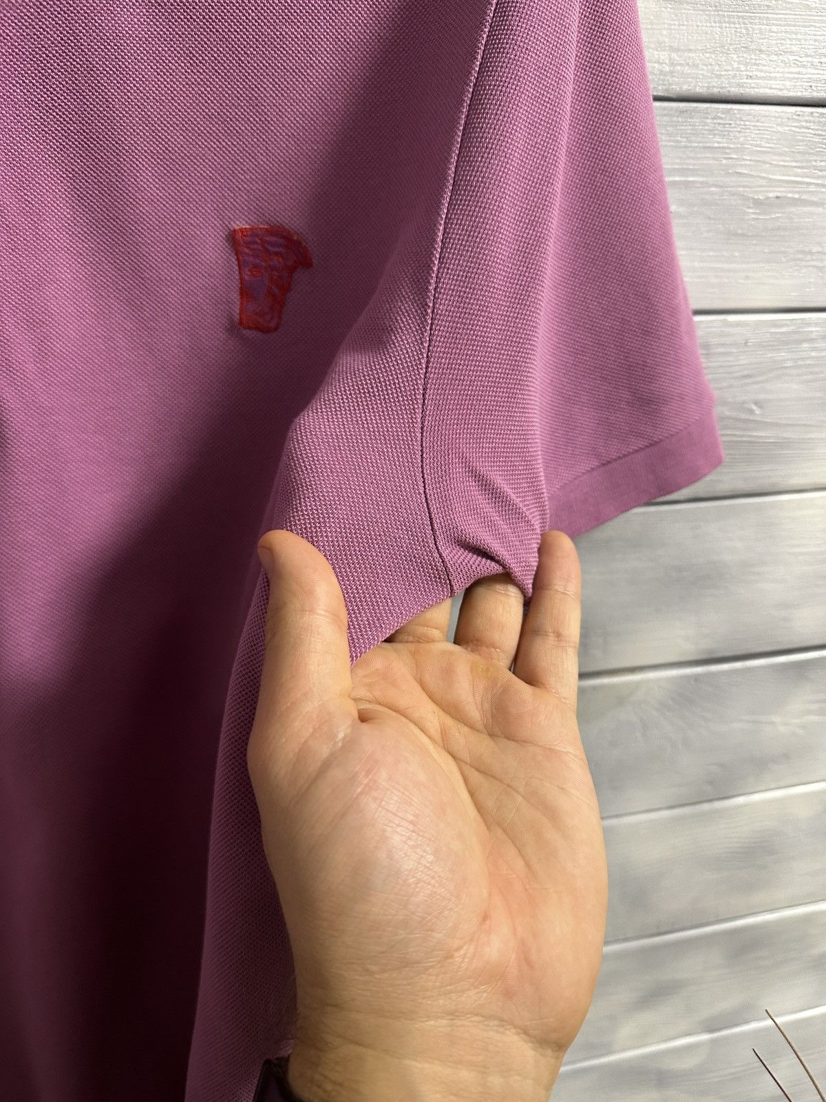 Versace Rare Luxury Polo Versace Medusa Logo Size L. Size US L / EU 52-54 / 3 - 5 Thumbnail