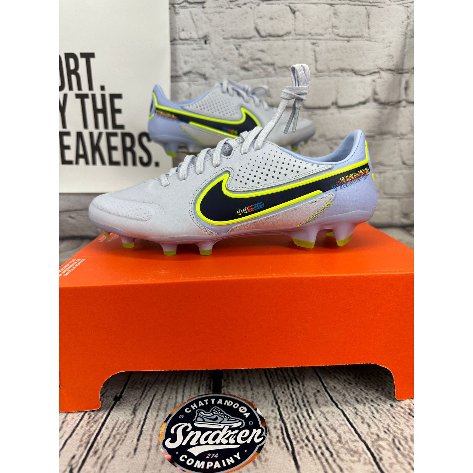 Nike Nike Tiempo Legend 9 Pro FG Soccer Shoes Mens 6.5 | Womens 8 Size US 8 / IT 38 - 1 Thumbnail