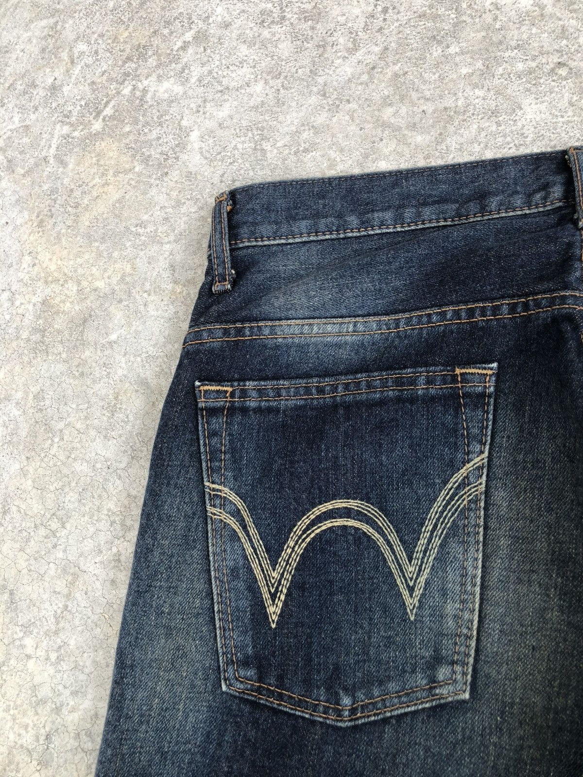 If Six Was Nine Japanese Edwin XU Flared Jeans Distressed Jeans Size US 31 - 15 Thumbnail